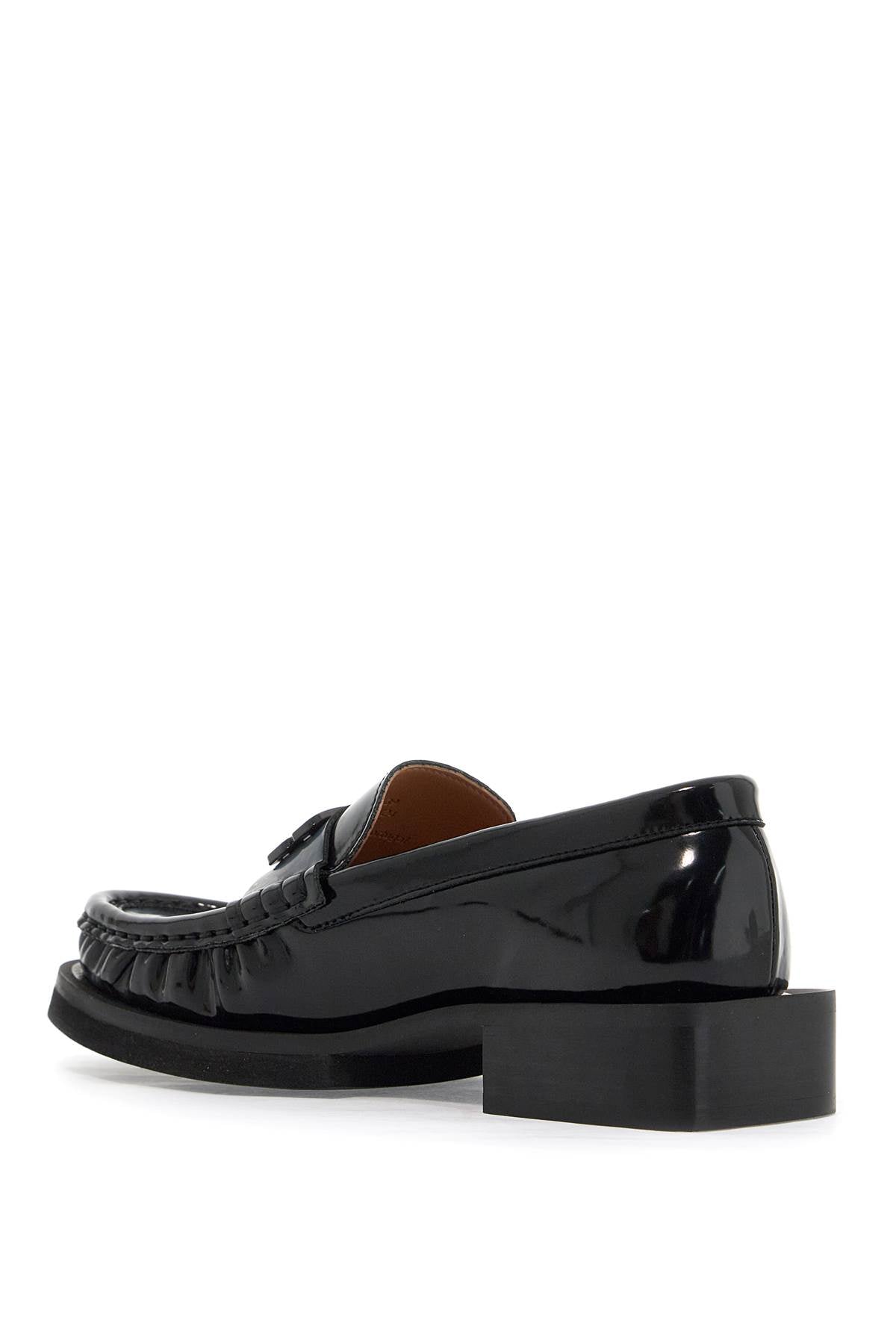 Ganni butterfly logo loafers - VivaceVenus