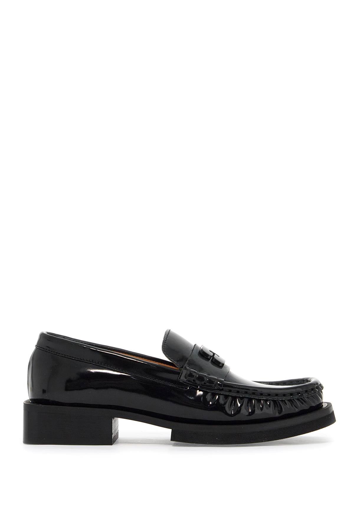 Ganni butterfly logo loafers - VivaceVenus