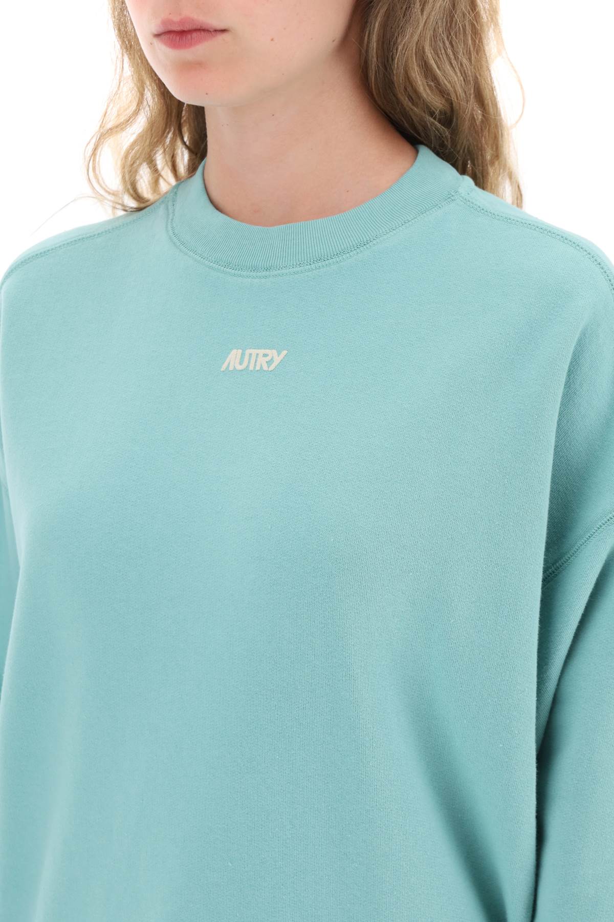 Autry crew-neck sweatshirt with logo print