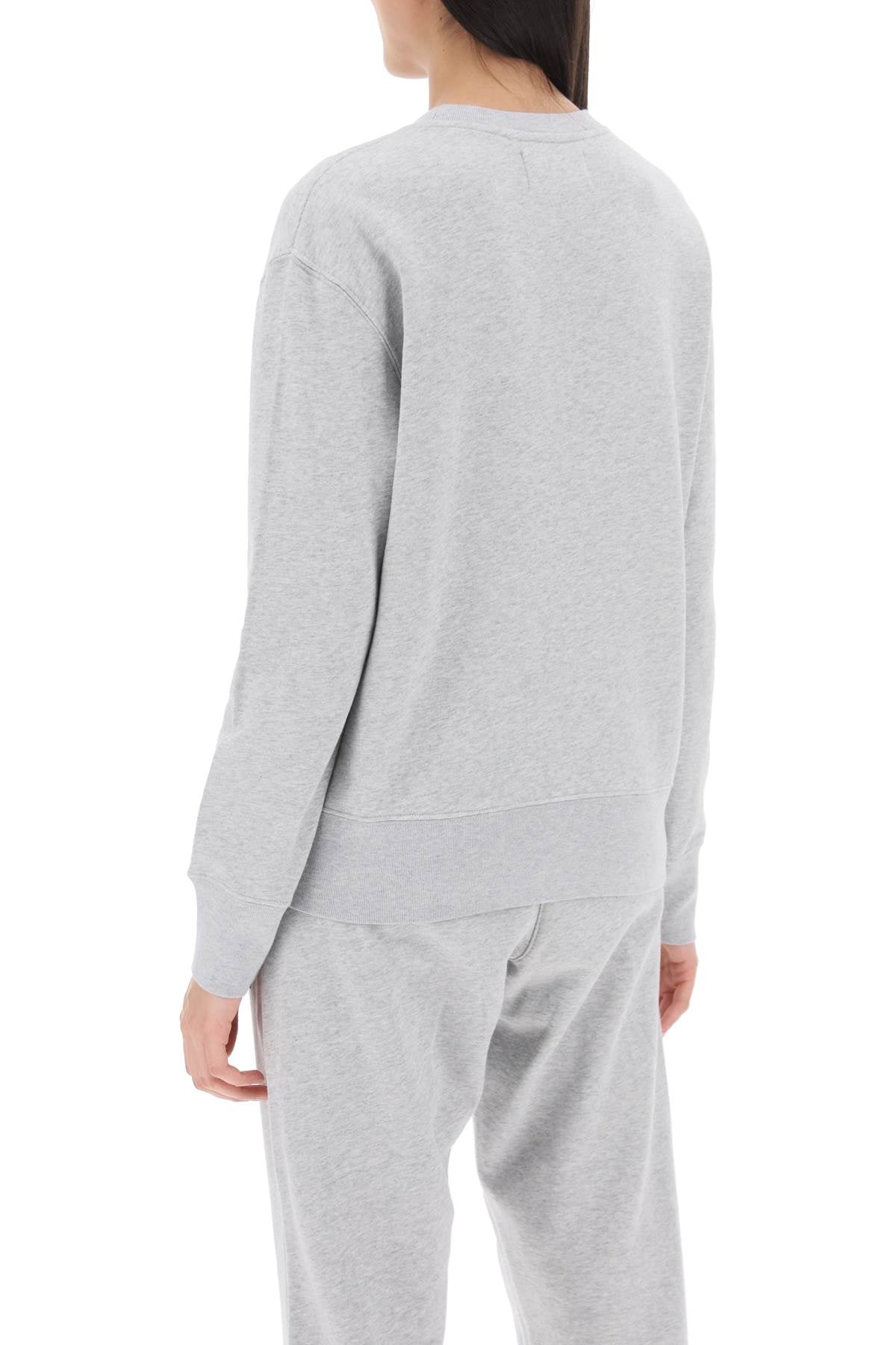 Autry sweatshirt with maxi logo print - VivaceVenus