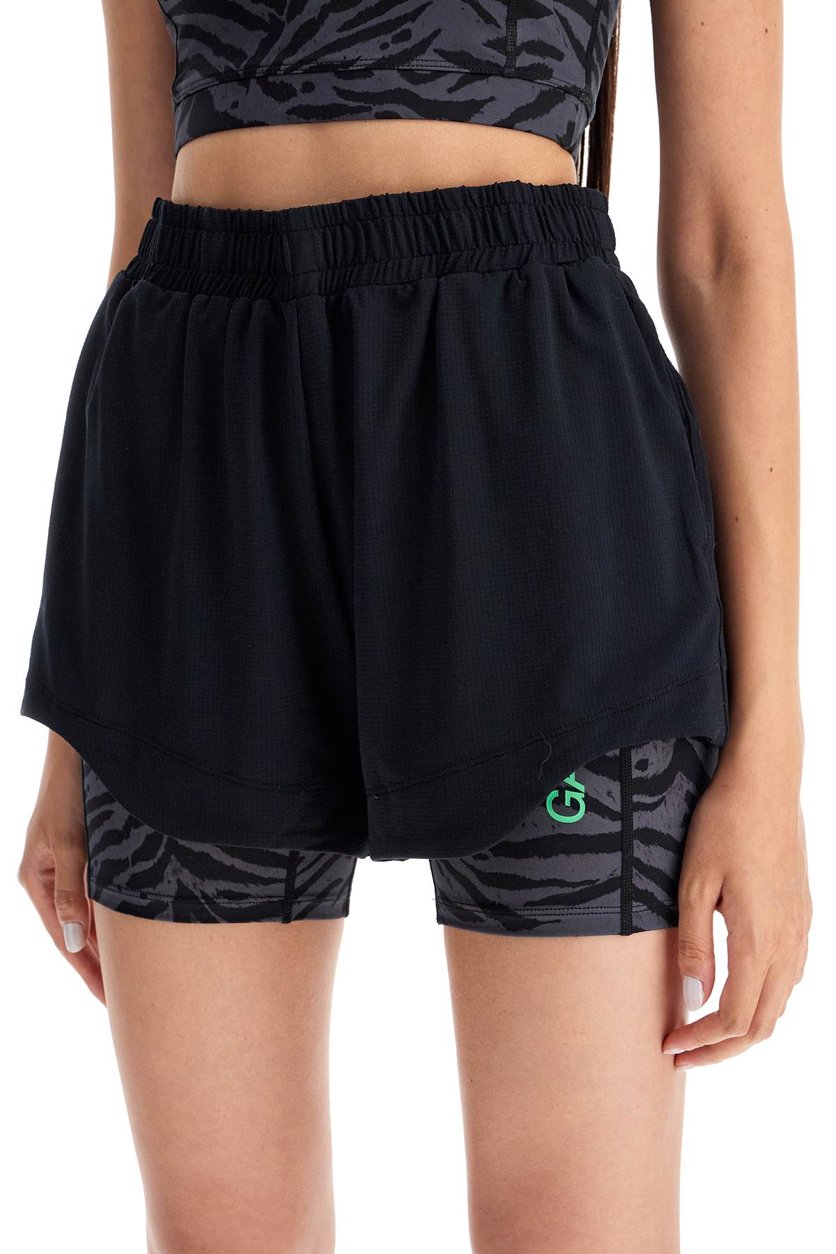 Ganni sporty mesh shorts for active - VivaceVenus