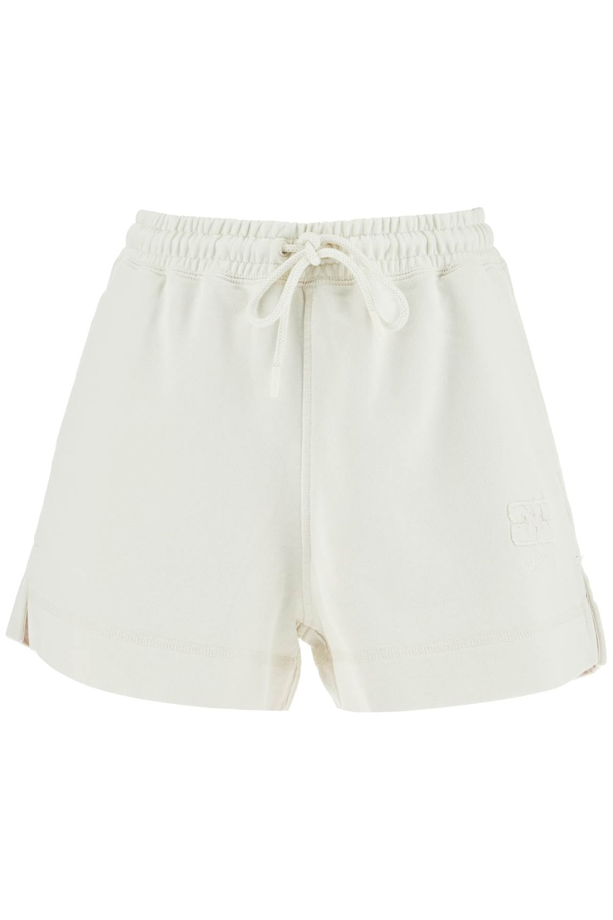 Ganni sweatshirt fabric shorts - VivaceVenus