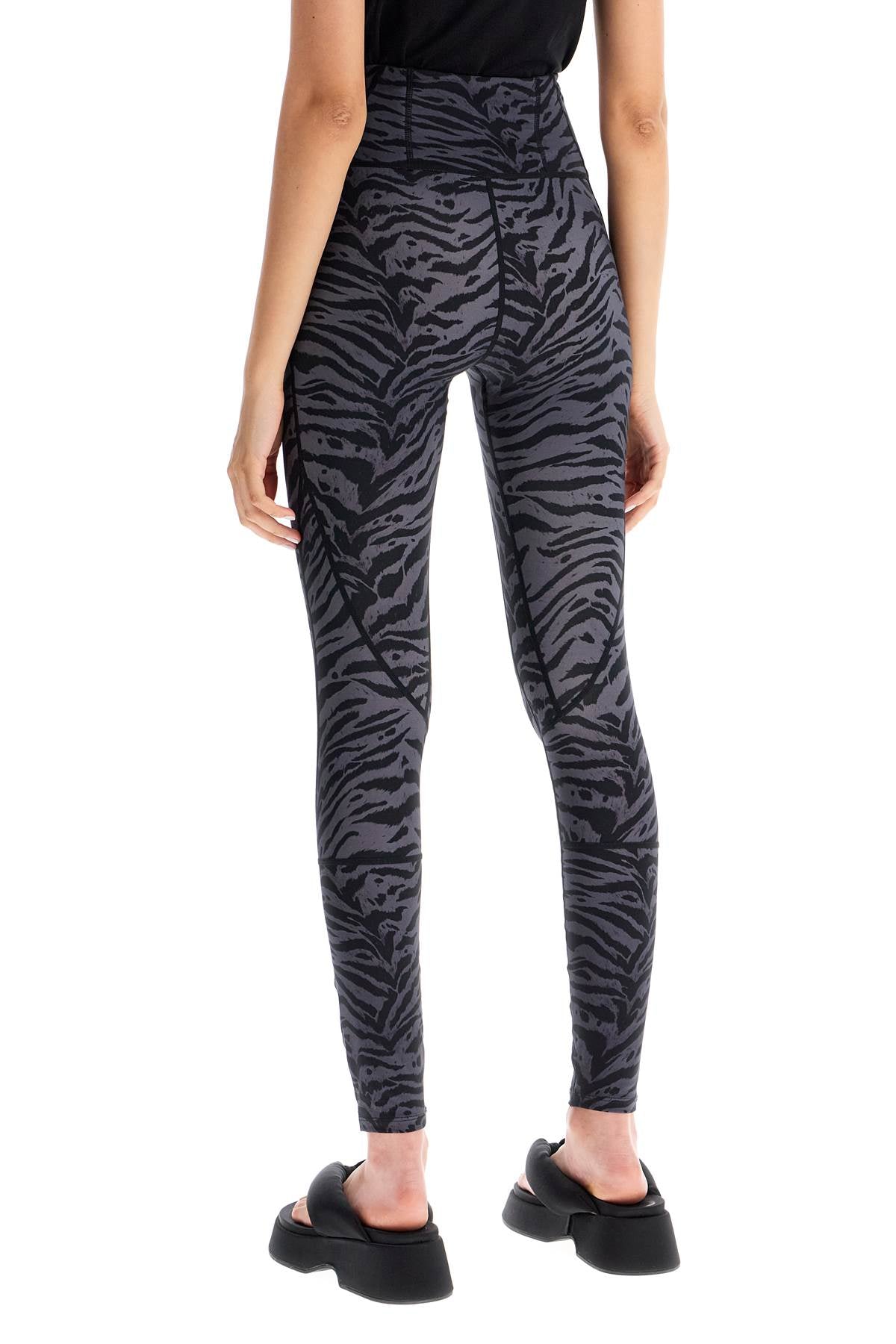 Ganni animal print sports leggings - VivaceVenus