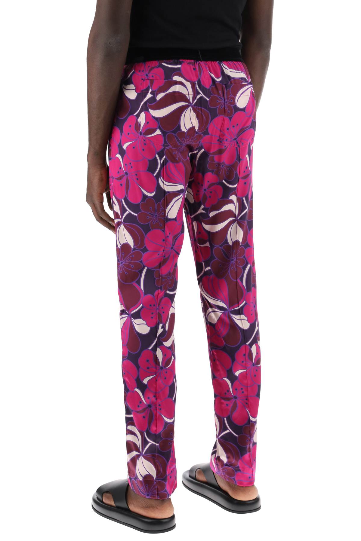 Tom Ford pajama pants in floral silk - VivaceVenus