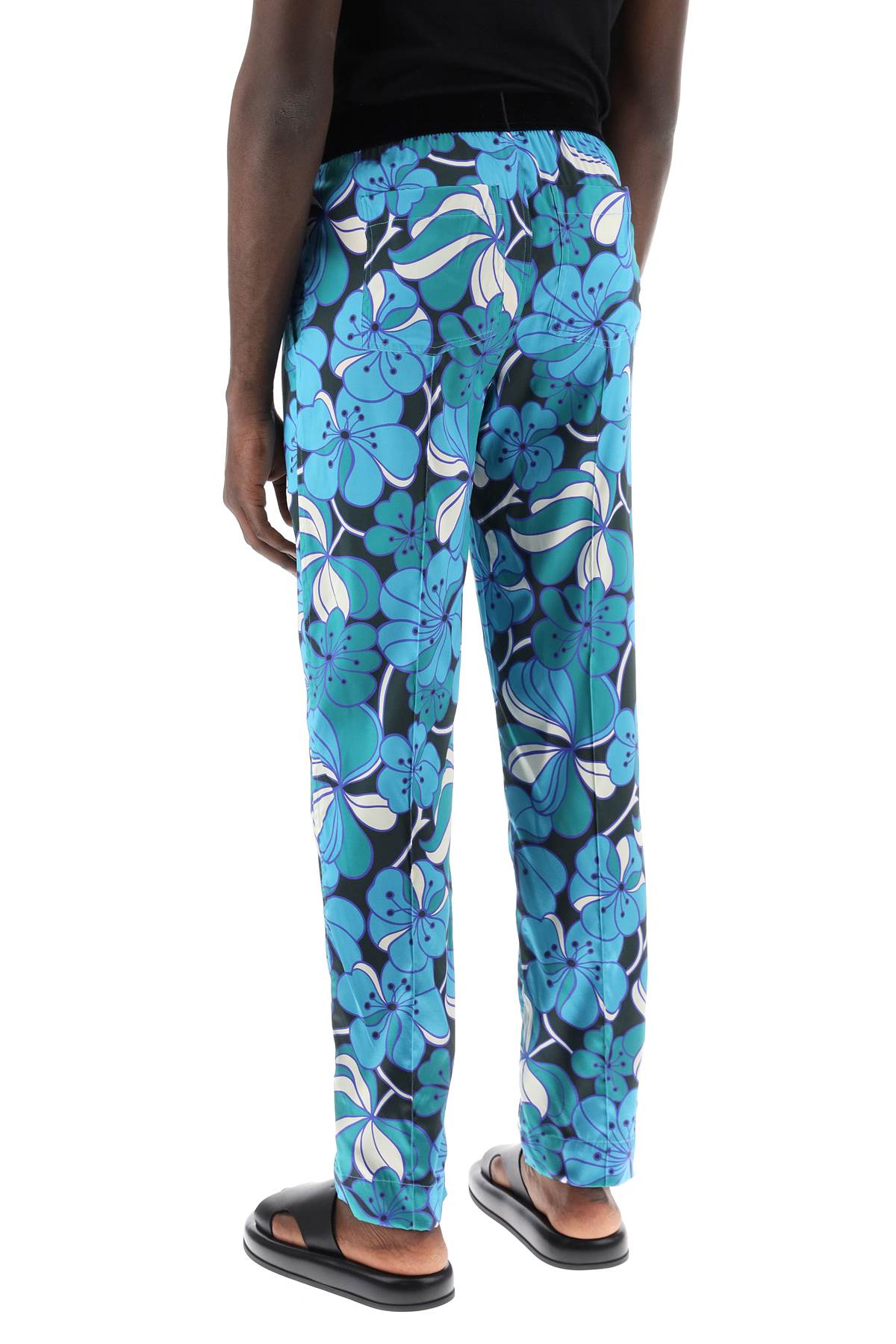 Tom Ford pajama pants in floral silk - VivaceVenus