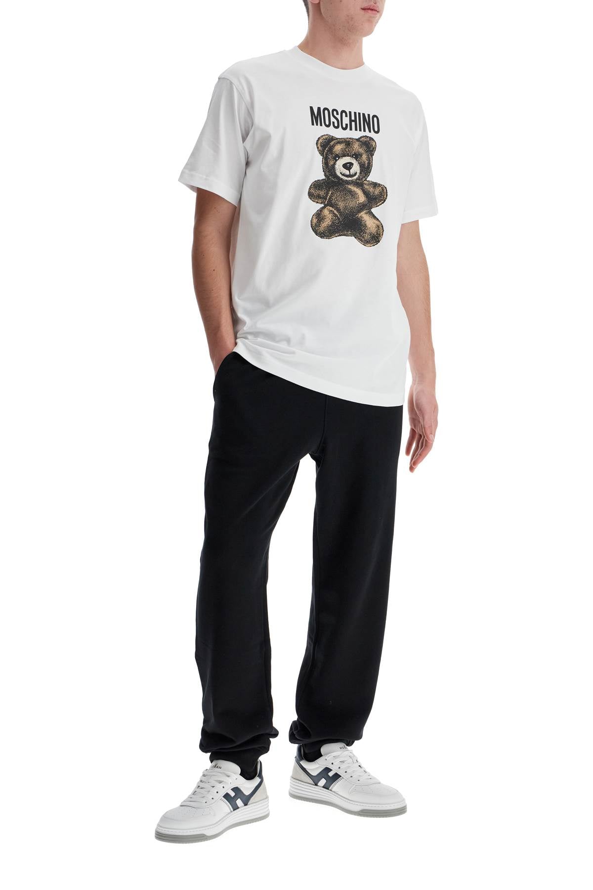 moschino teddy bear printed t-shirt - VivaceVenus