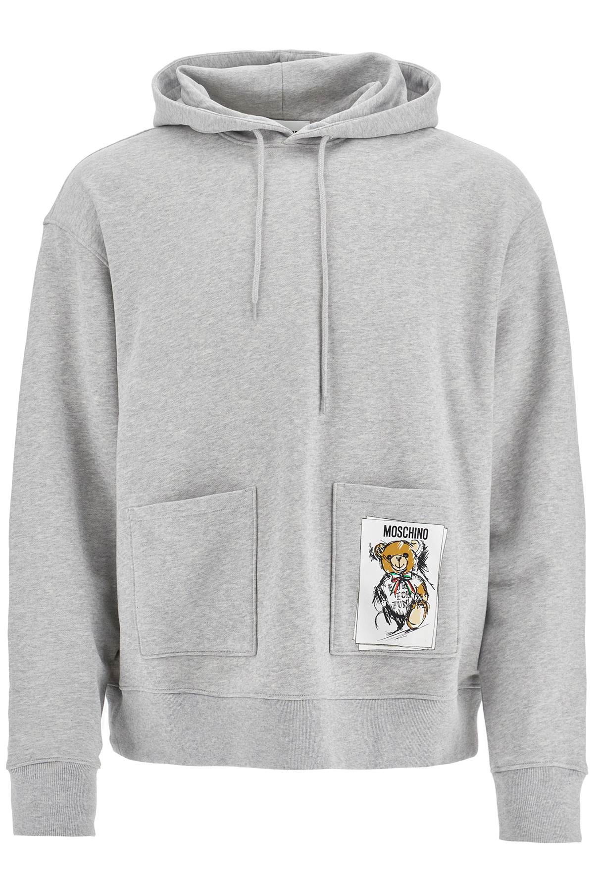 Moschino hooded teddy bear sweatshirt - VivaceVenus