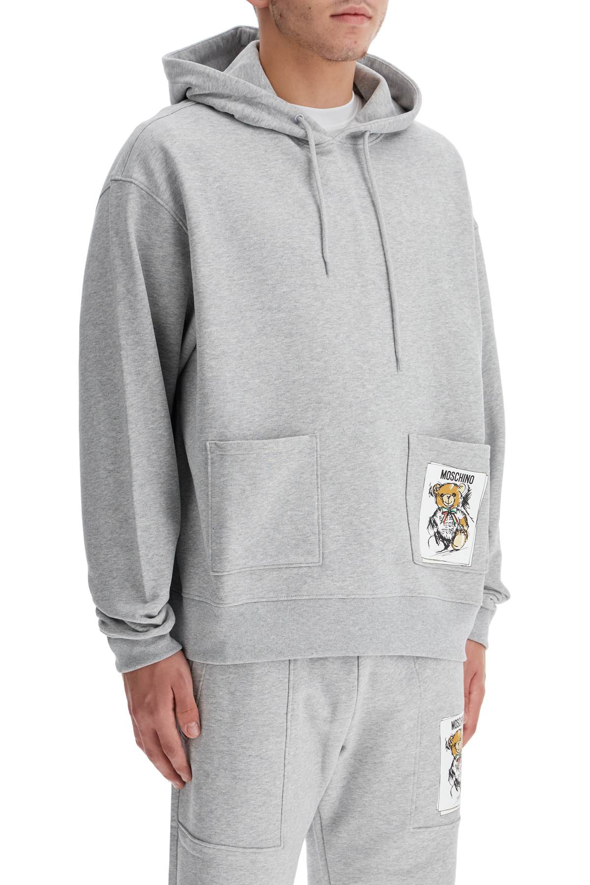 Moschino hooded teddy bear sweatshirt - VivaceVenus