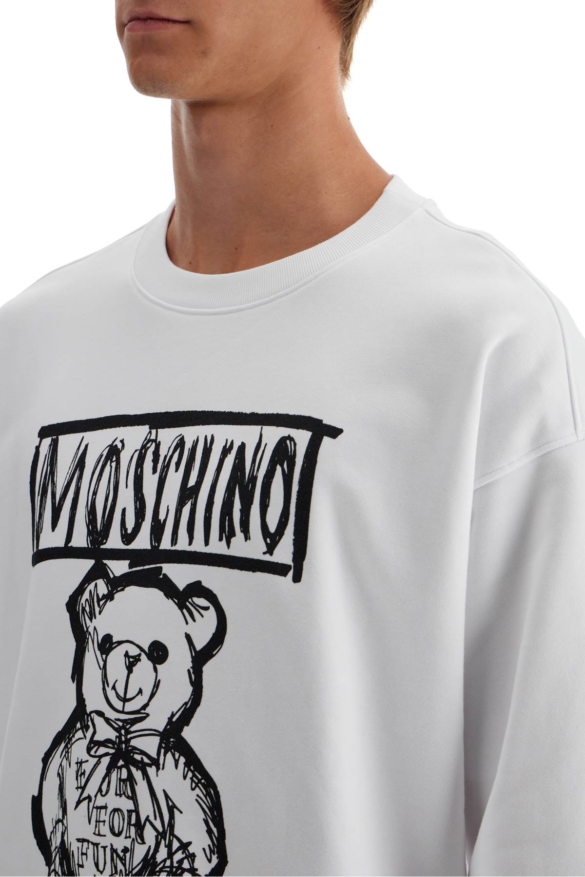 Moschino teddy bear print sweatshirt - VivaceVenus