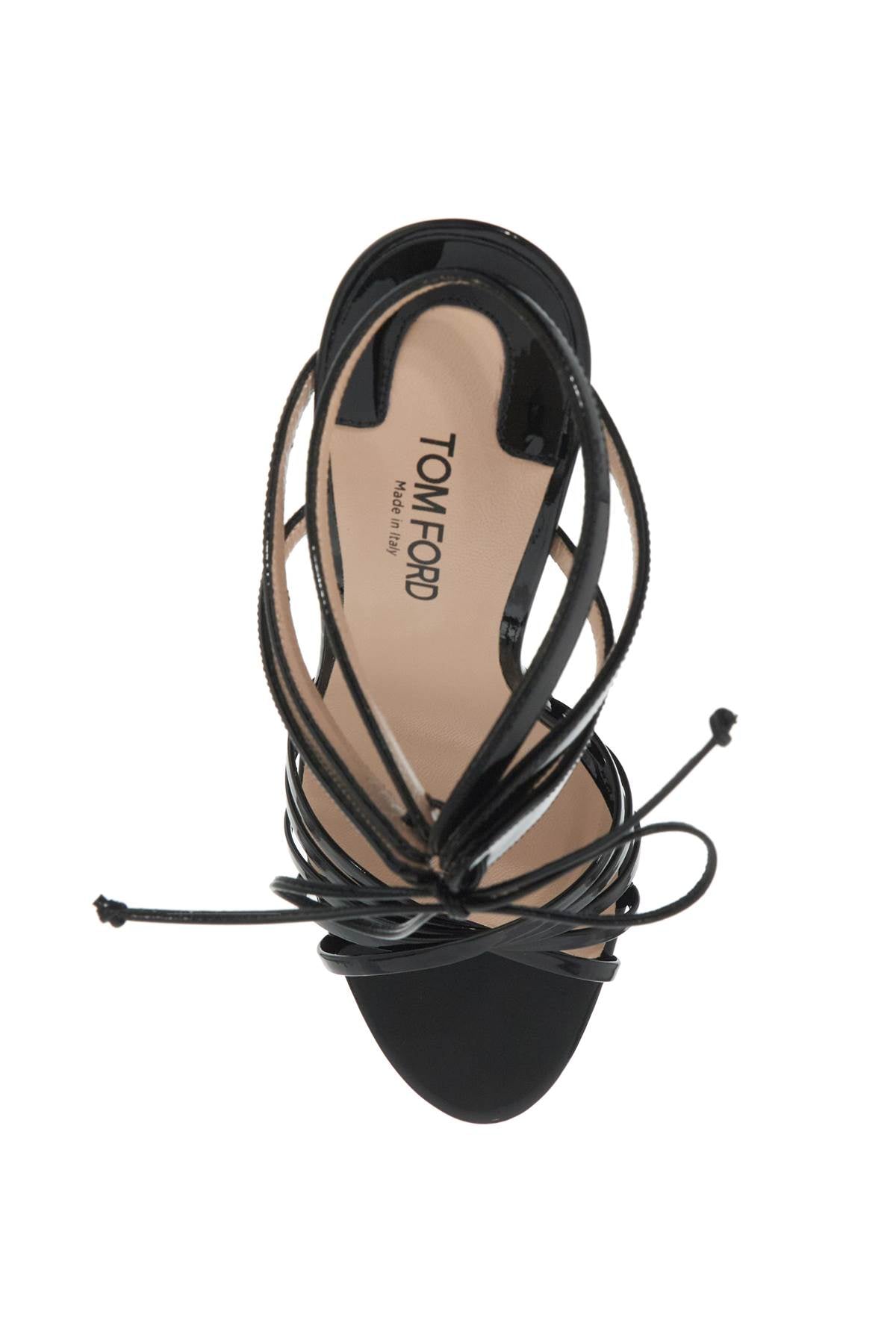 Tom Ford glossy sandals with criss-cross - VivaceVenus