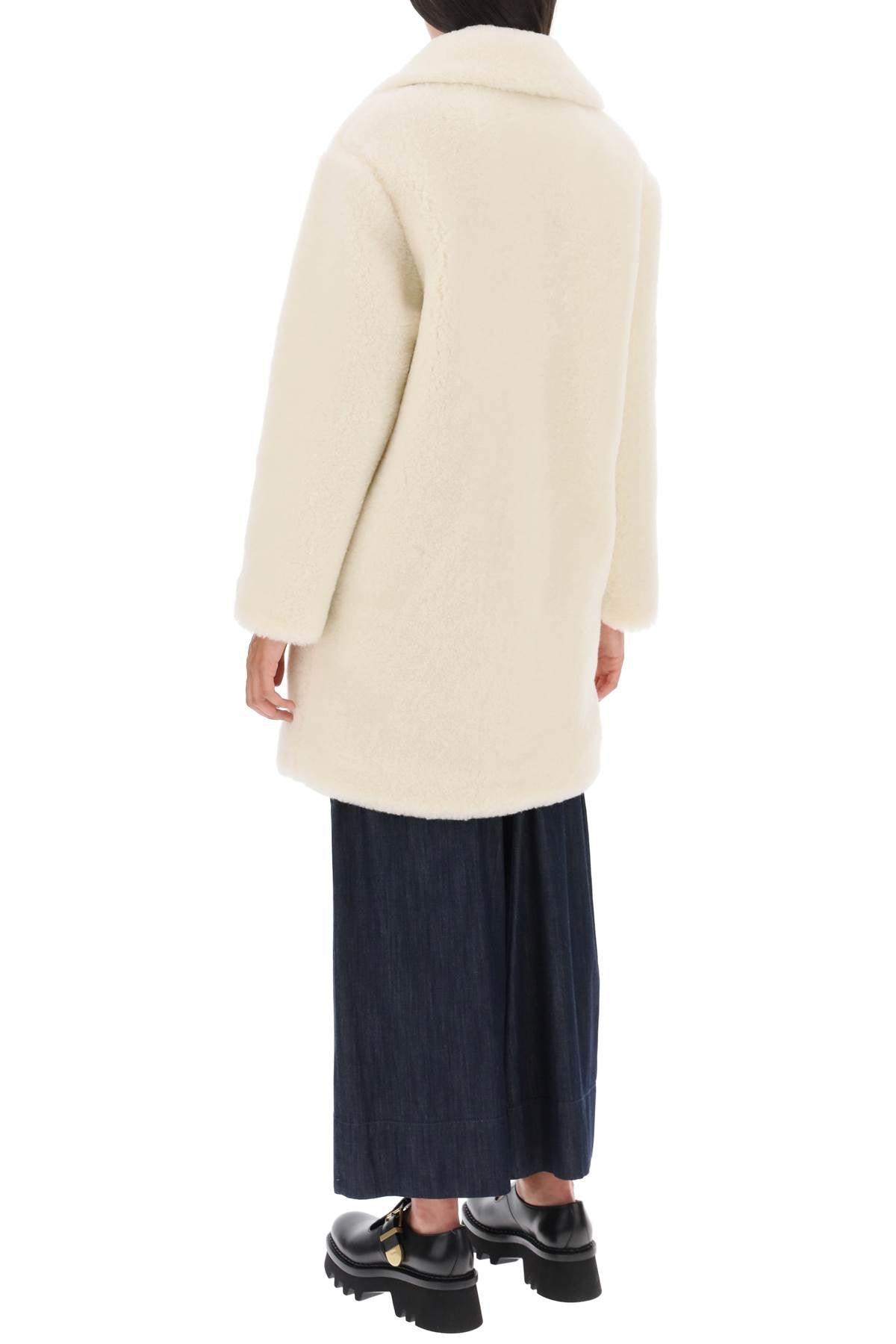 A.P.C. 'nicolette' teddy coat