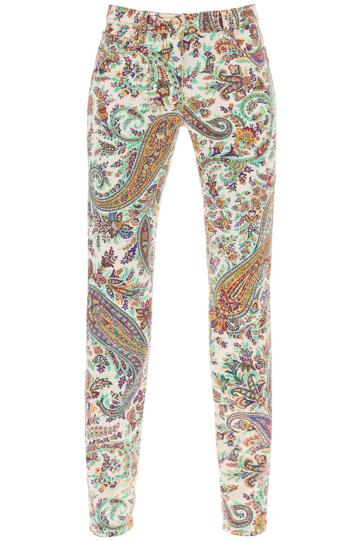 Etro paisley patterned jeans - VivaceVenus