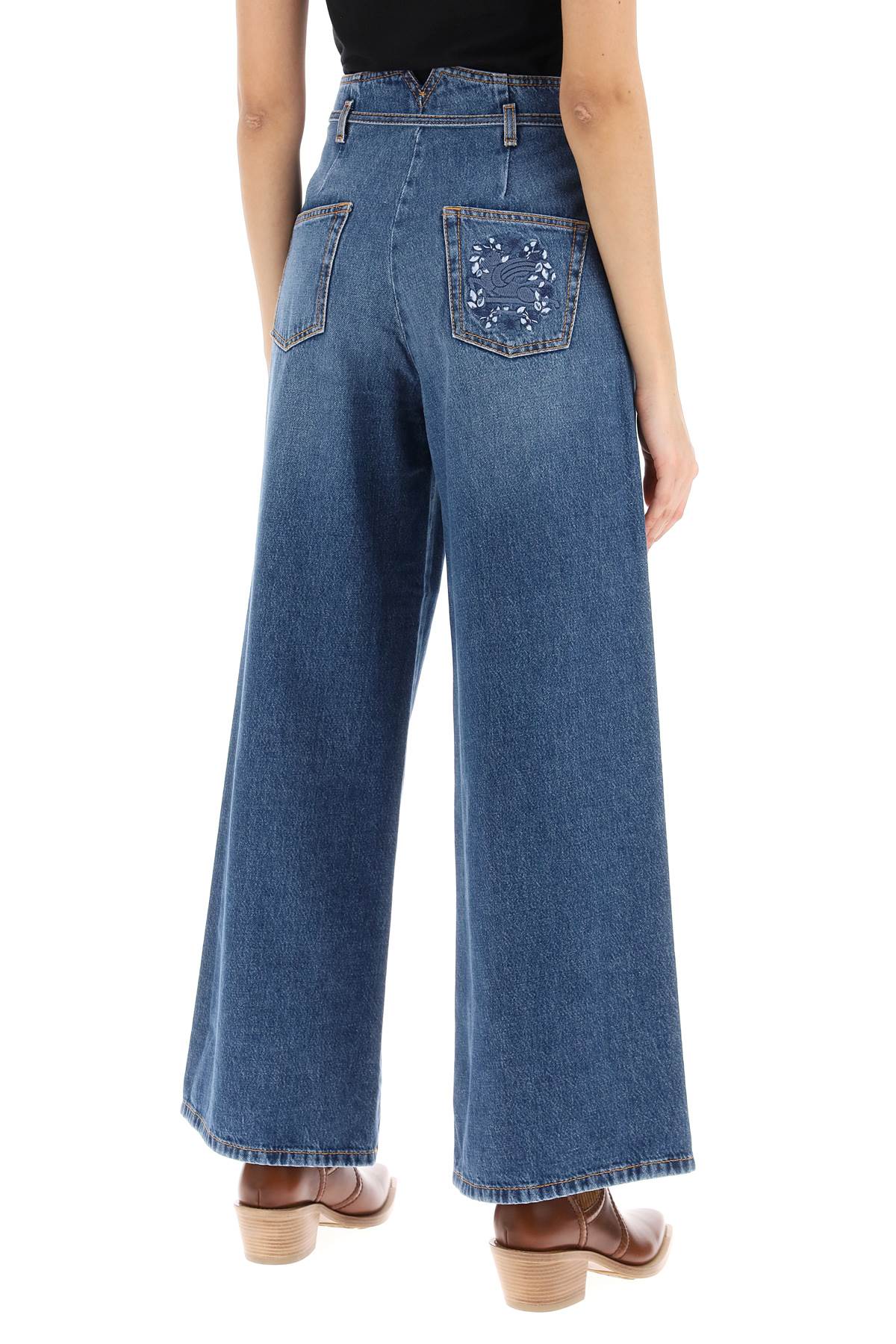 Etro wide leg jeans - VivaceVenus