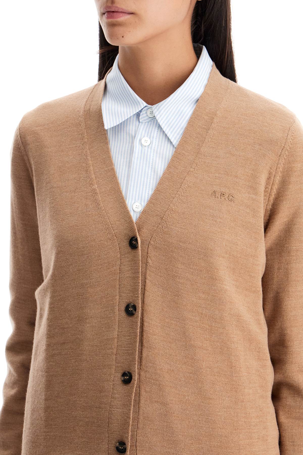 A.P.C. salome wool cardigan for - VivaceVenus