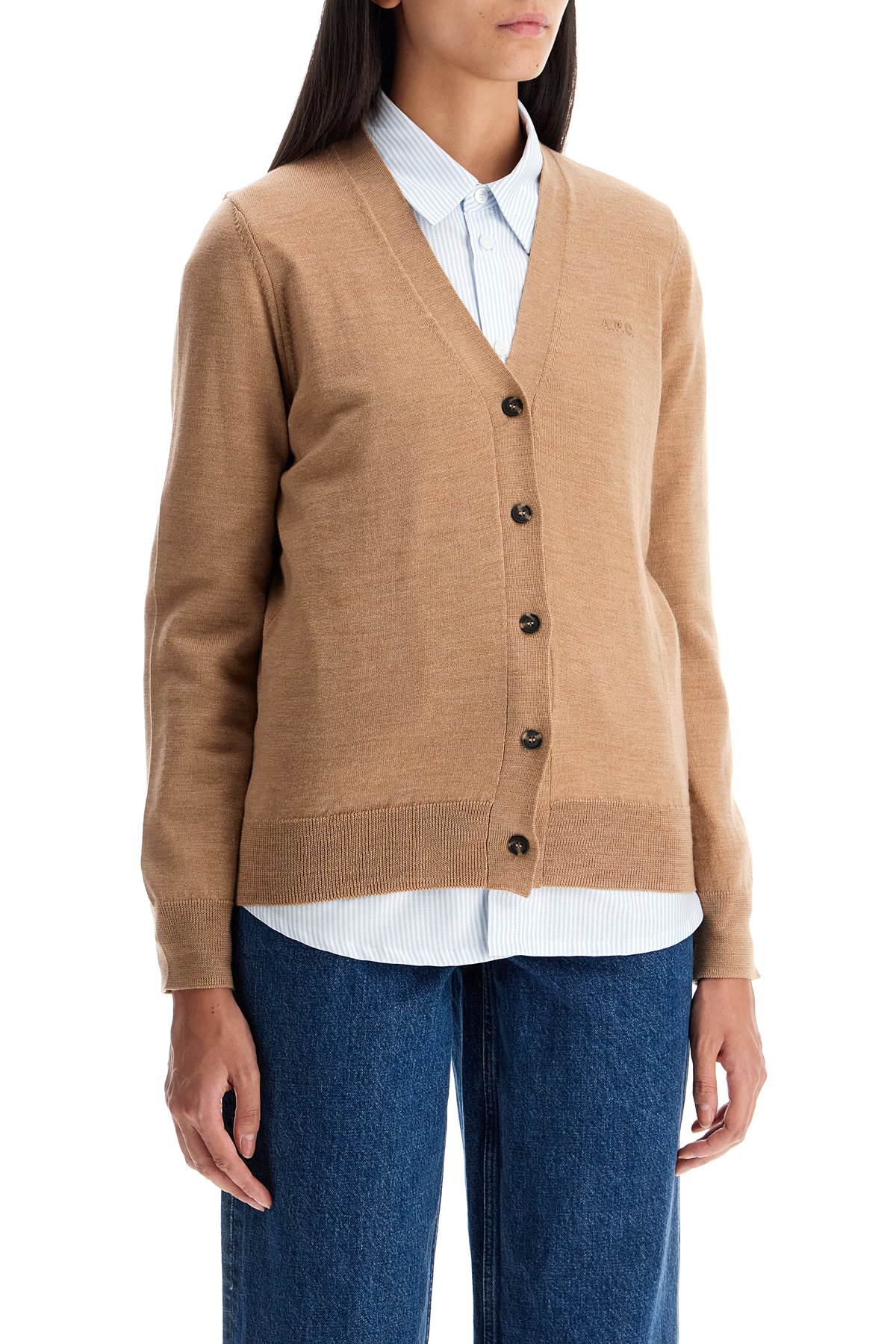 A.P.C. salome wool cardigan for - VivaceVenus