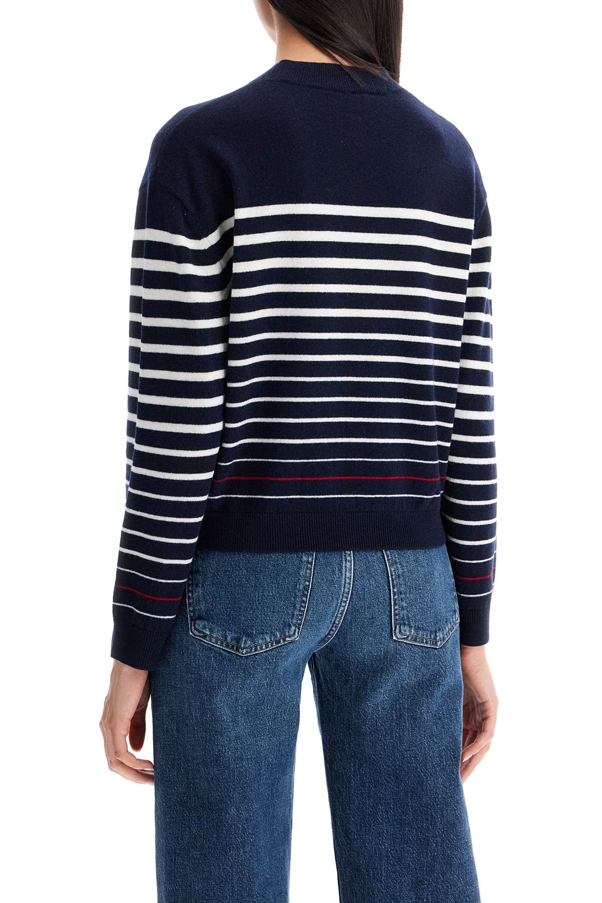 A.P.C. "striped wool billie pullover - VivaceVenus