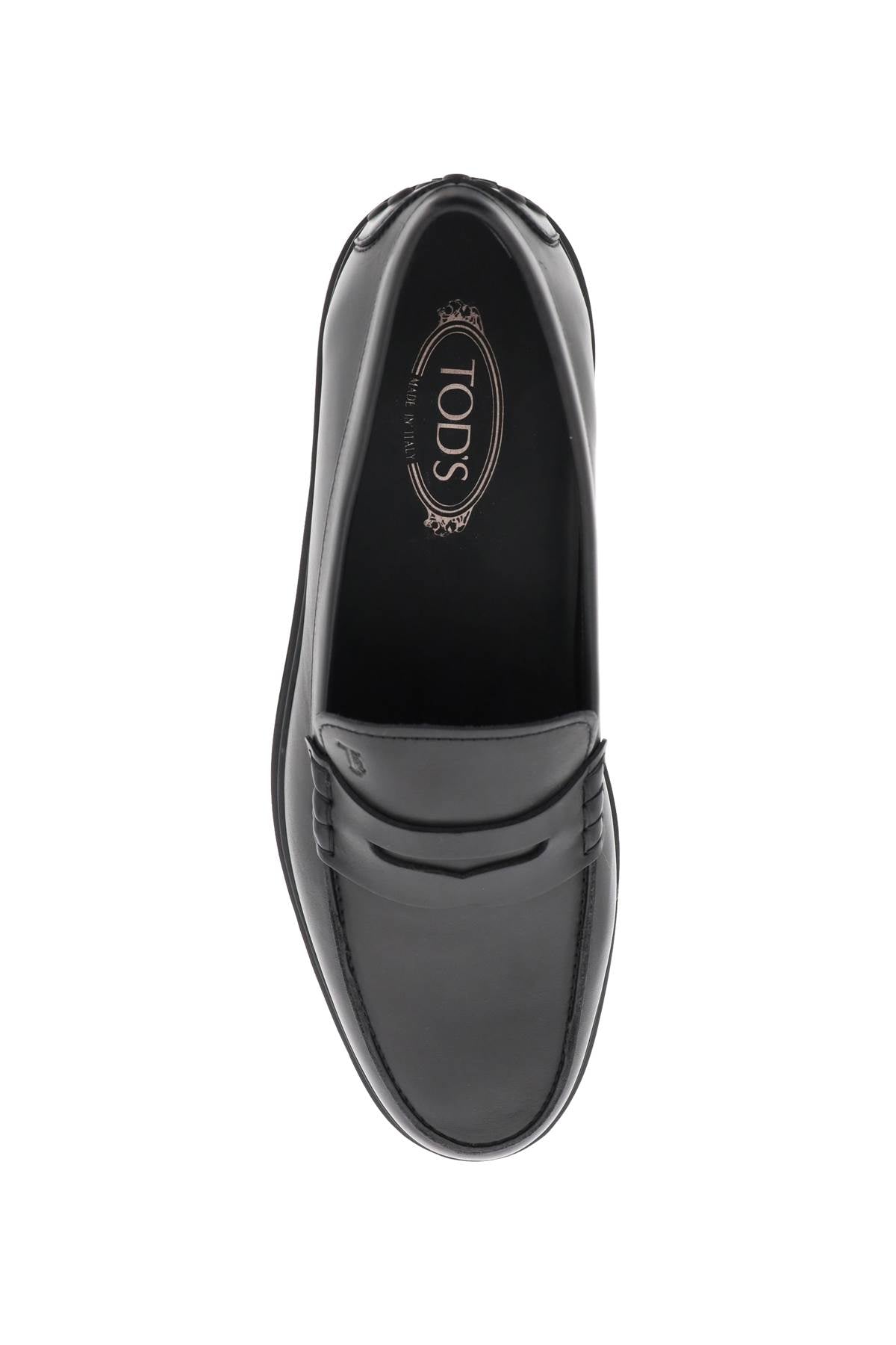 Tod'S leather loafers