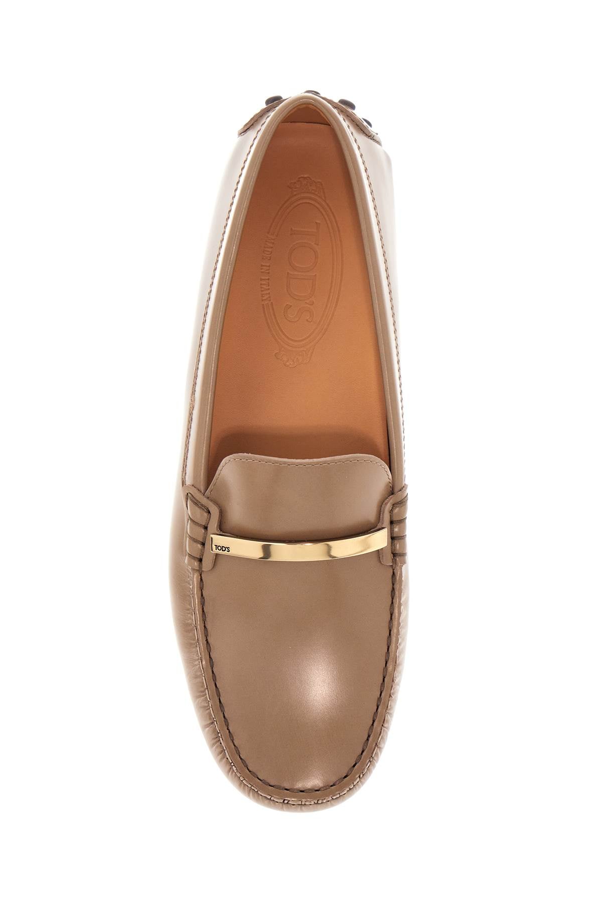 Tod'S cappuccino leather driving moccasin - VivaceVenus