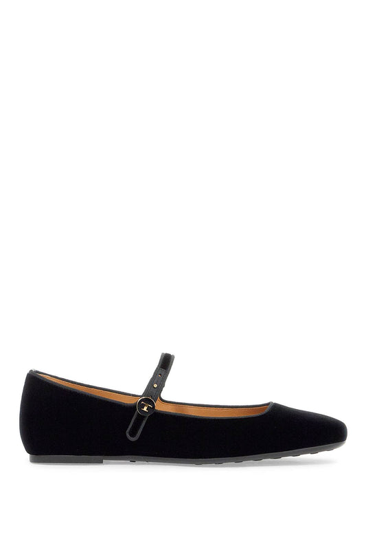 Tod'S velvet ballet flats for - VivaceVenus