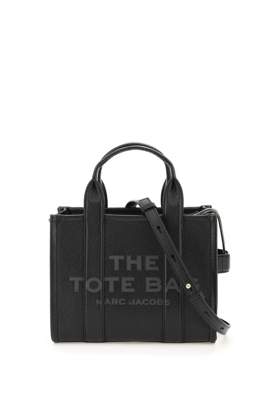 Marc Jacobs The Leather Small Tote Bag   Nero