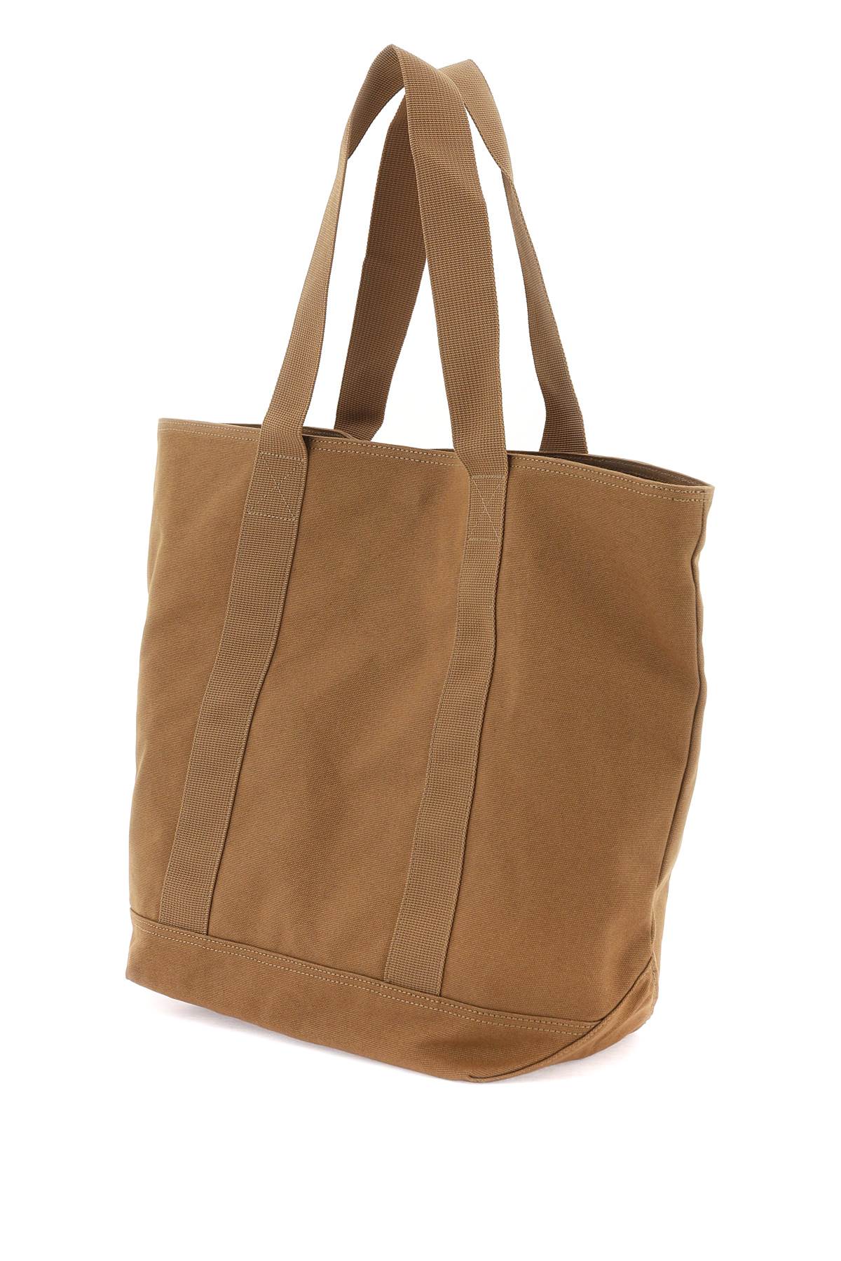 Carhartt Wip Dearborn Tote Bag In Italian   Brown