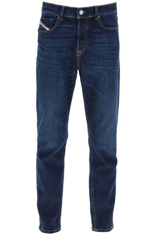 Diesel 'D Fining' Jeans With Tapered Leg   Blu