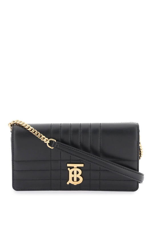 Burberry Quilted Leather Mini 'Lola' Bag   Nero