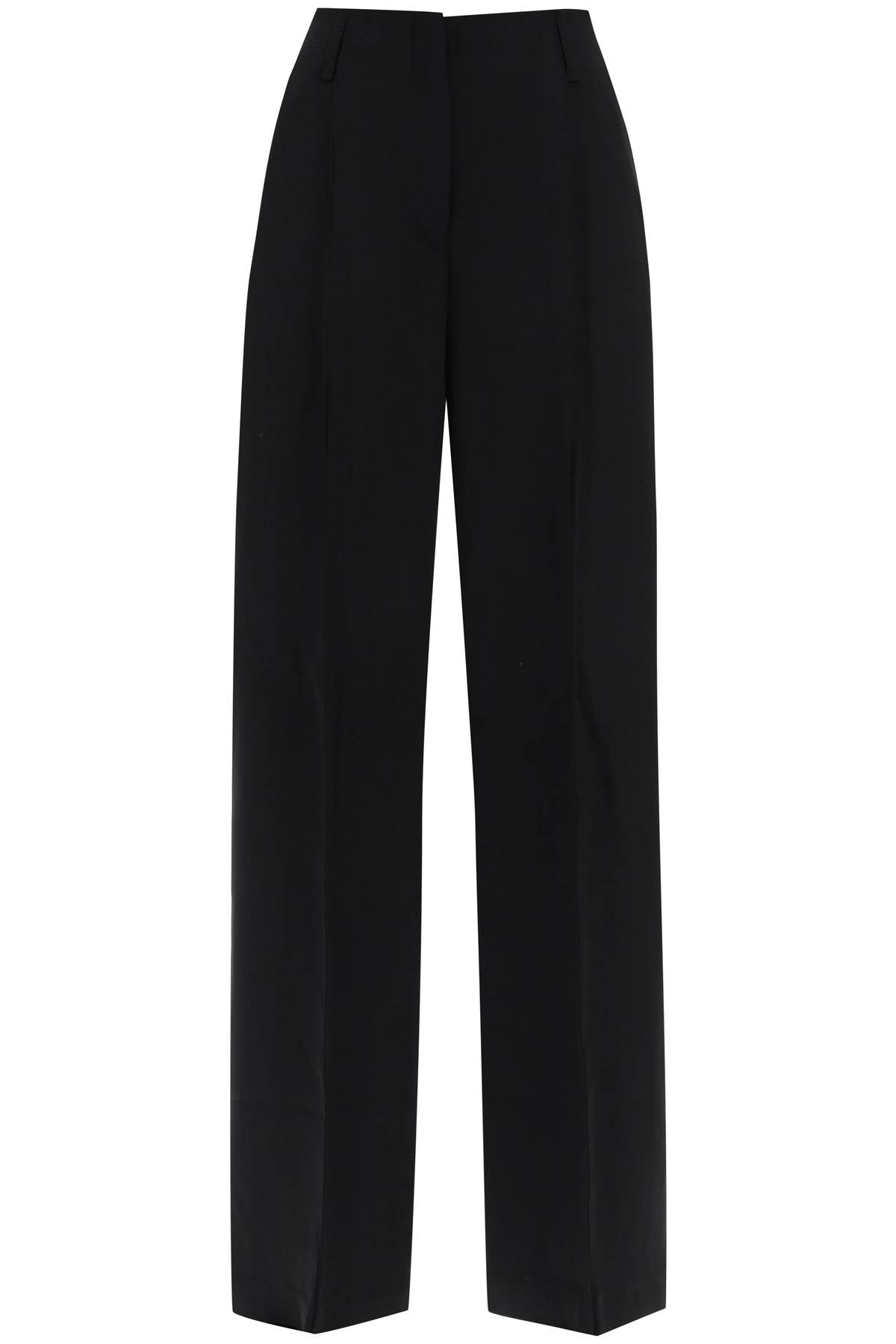 Acne Studios Wool Blend Tailored Pants   Black
