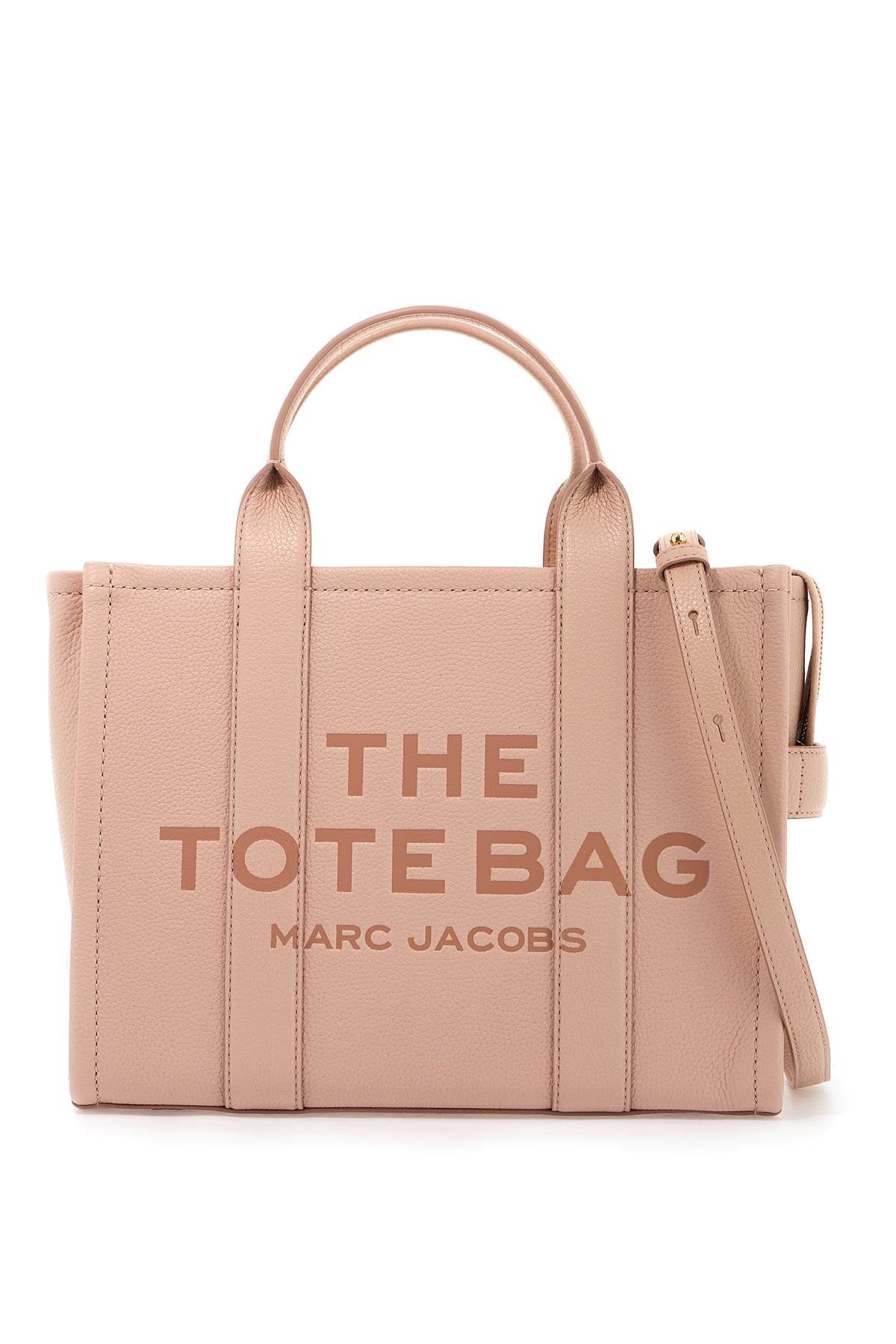 Marc Jacobs The Leather Medium Tote Bag   Pink