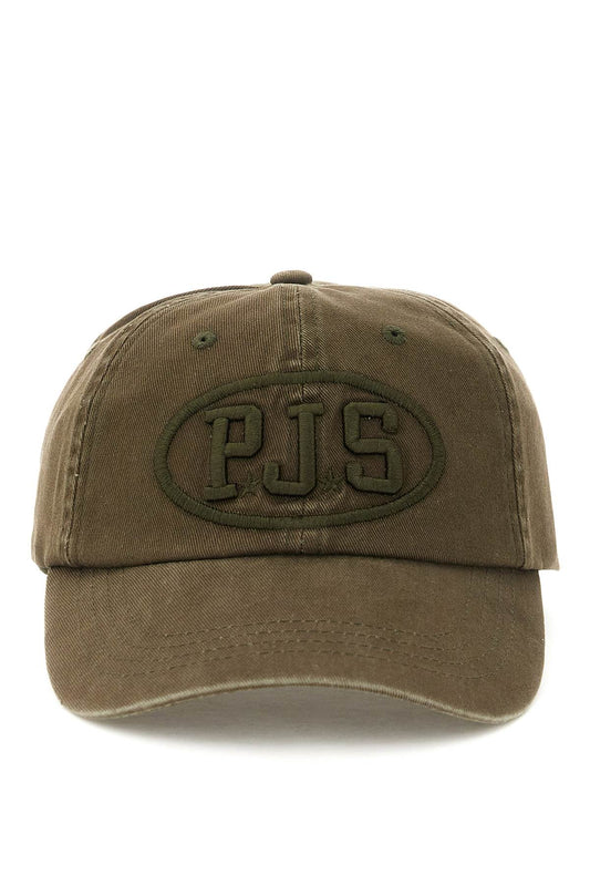 Parajumpers Baseball Cap With Embroidery   Verde