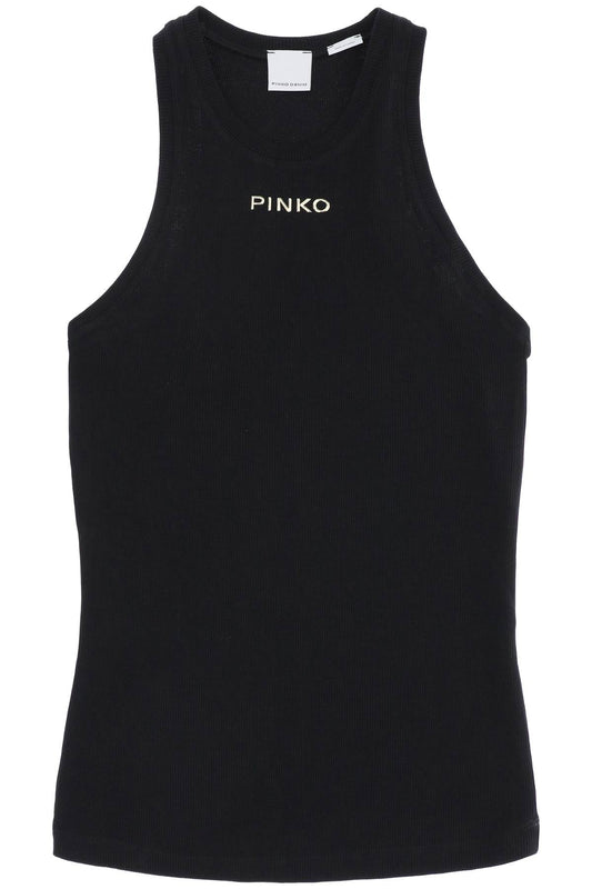 Pinko Sleeveless Top With   Black