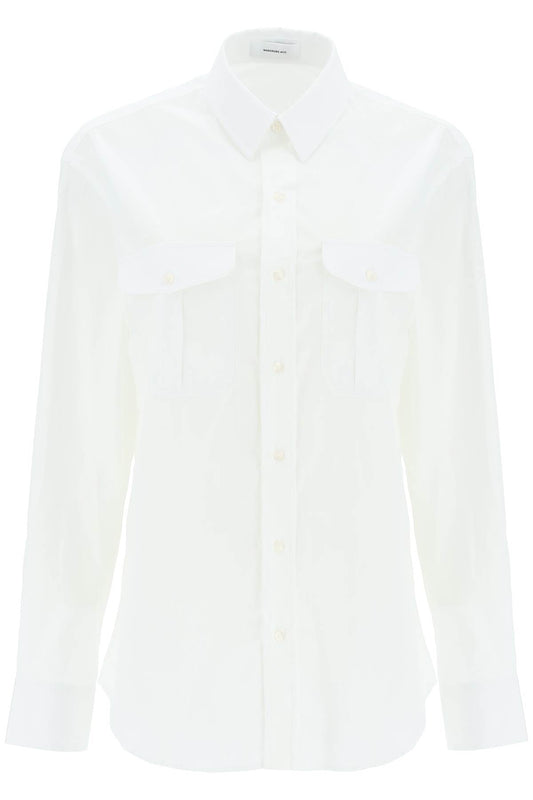 Wardrobe.Nyc Oversized Shirt   Bianco