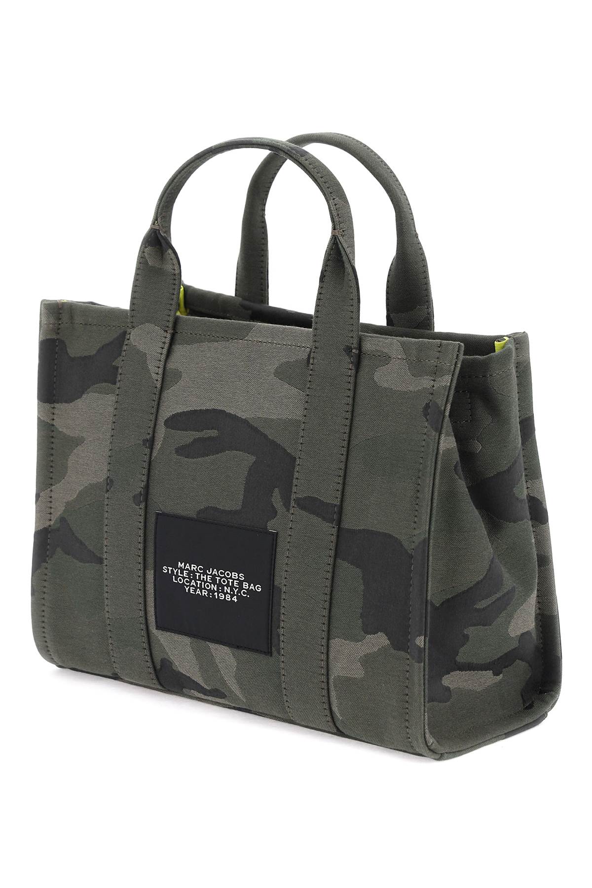 Marc Jacobs The Medium Tote Bag In Camo   Green