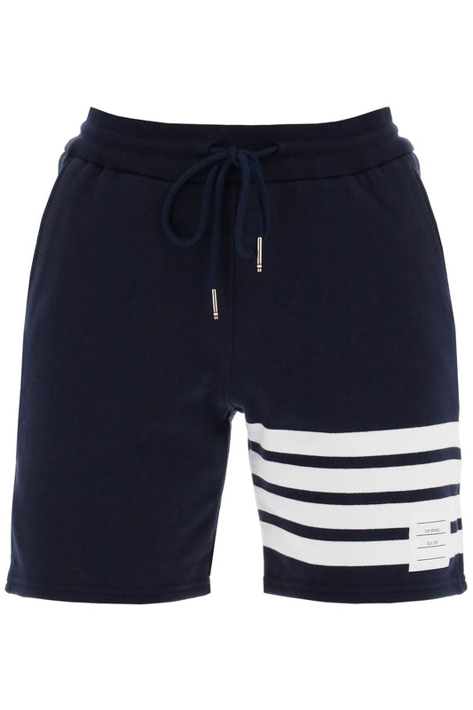 Thom Browne 4 Bar Shorts   Blue