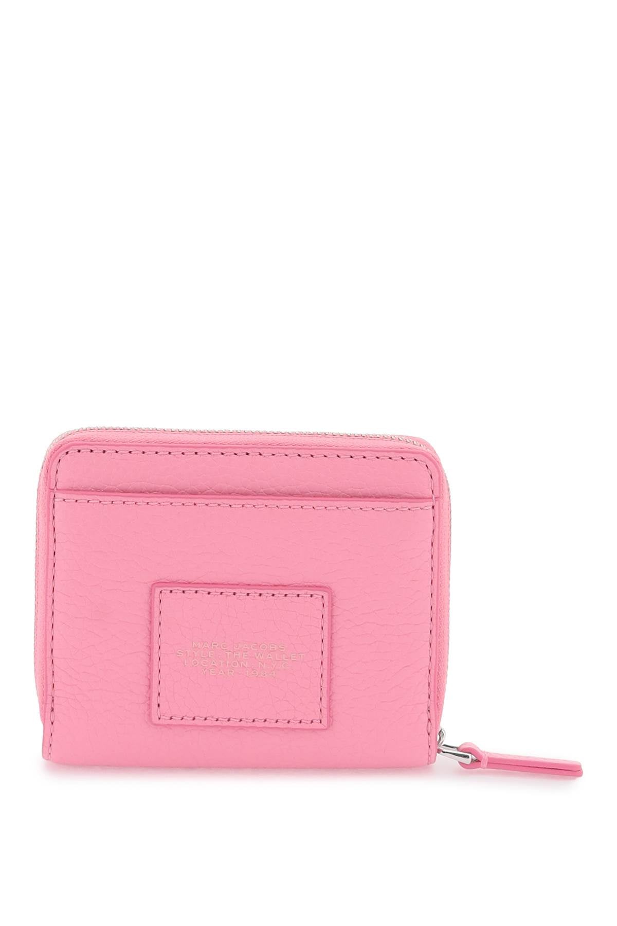 Marc Jacobs The Leather Mini Compact Wallet   Pink