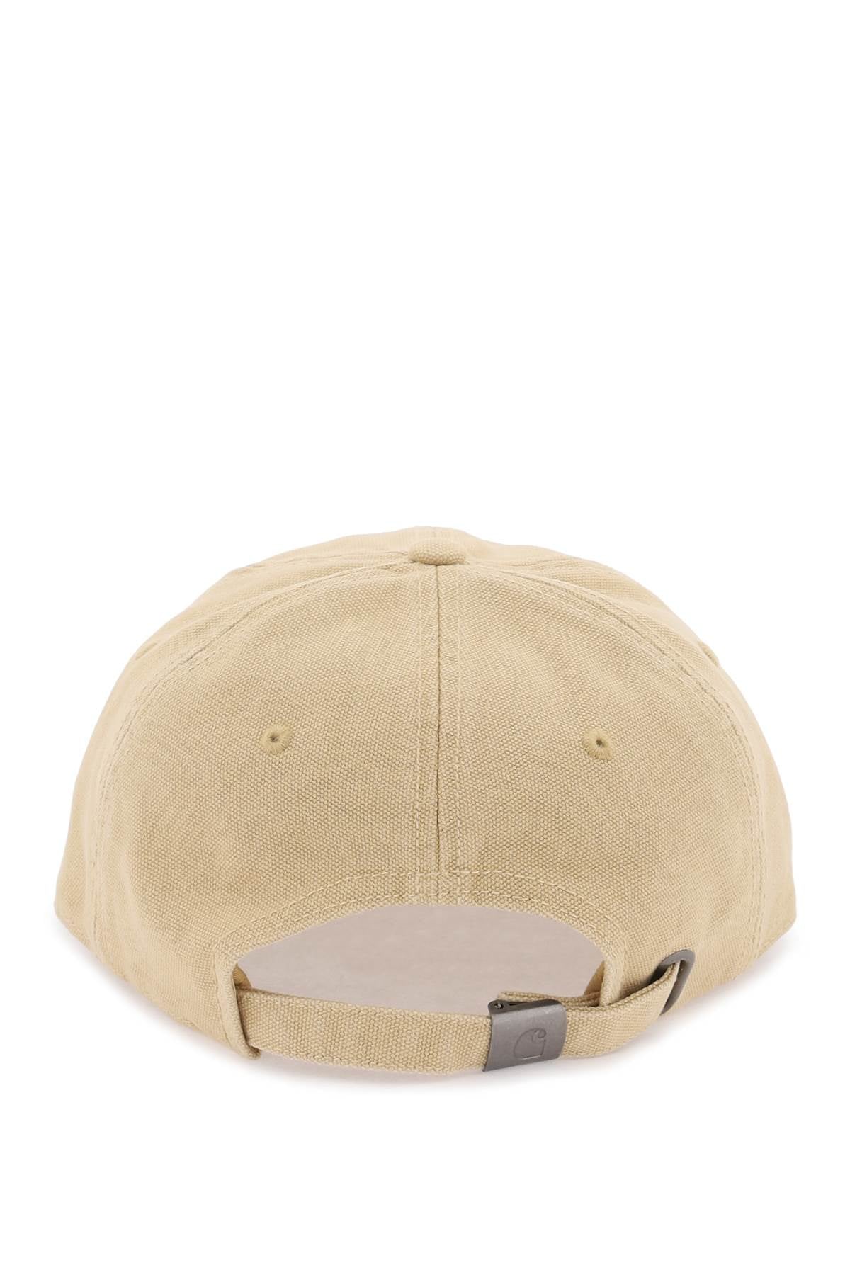 Carhartt Wip Icon Baseball Cap With Patch Logo   Beige