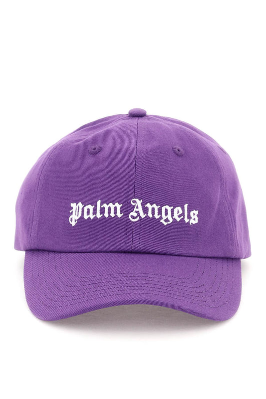 Palm Angels Logo Baseball Cap   Viola