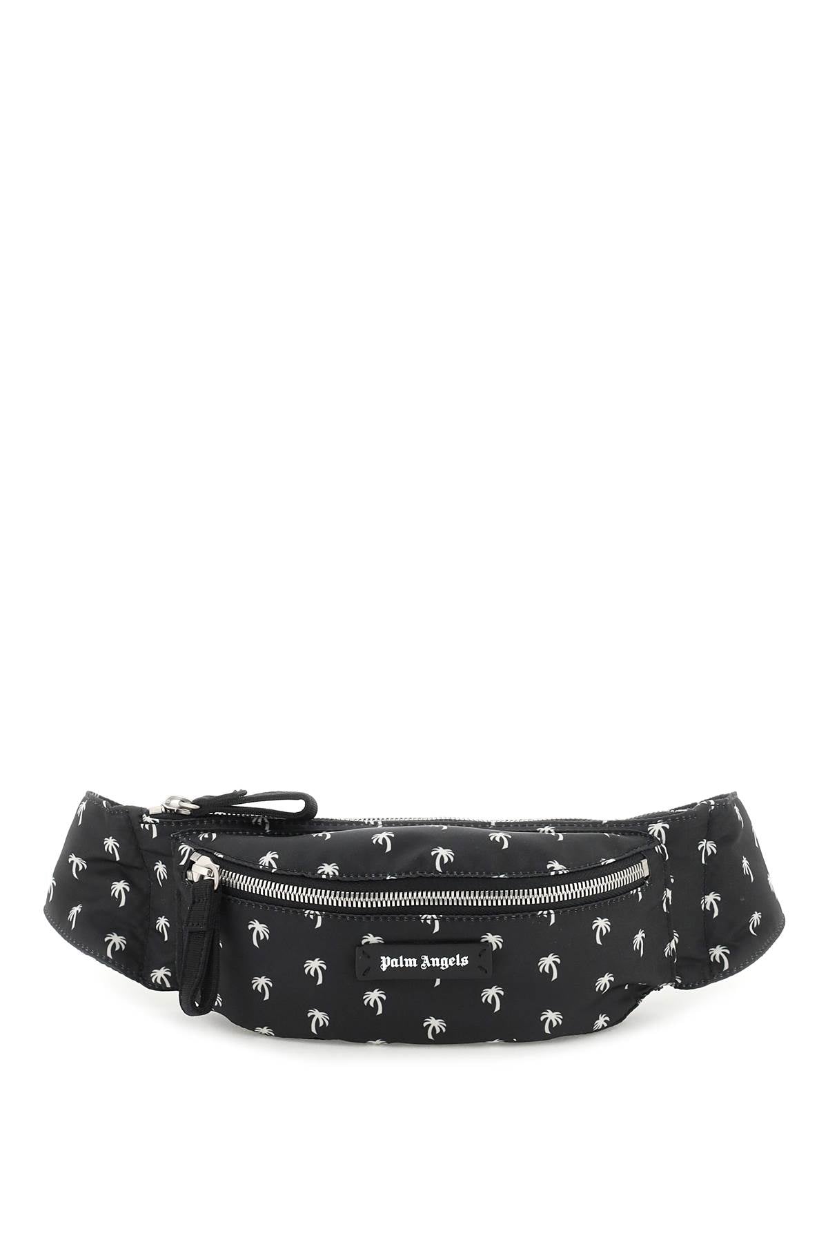 Palm Angels Beltpack With All Over Palms Motif   Nero