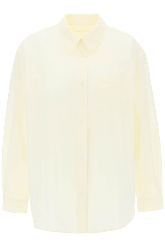Skall Studio Replace With Double Quoteoversized Organic Cotton Edgar Shirt   Yellow
