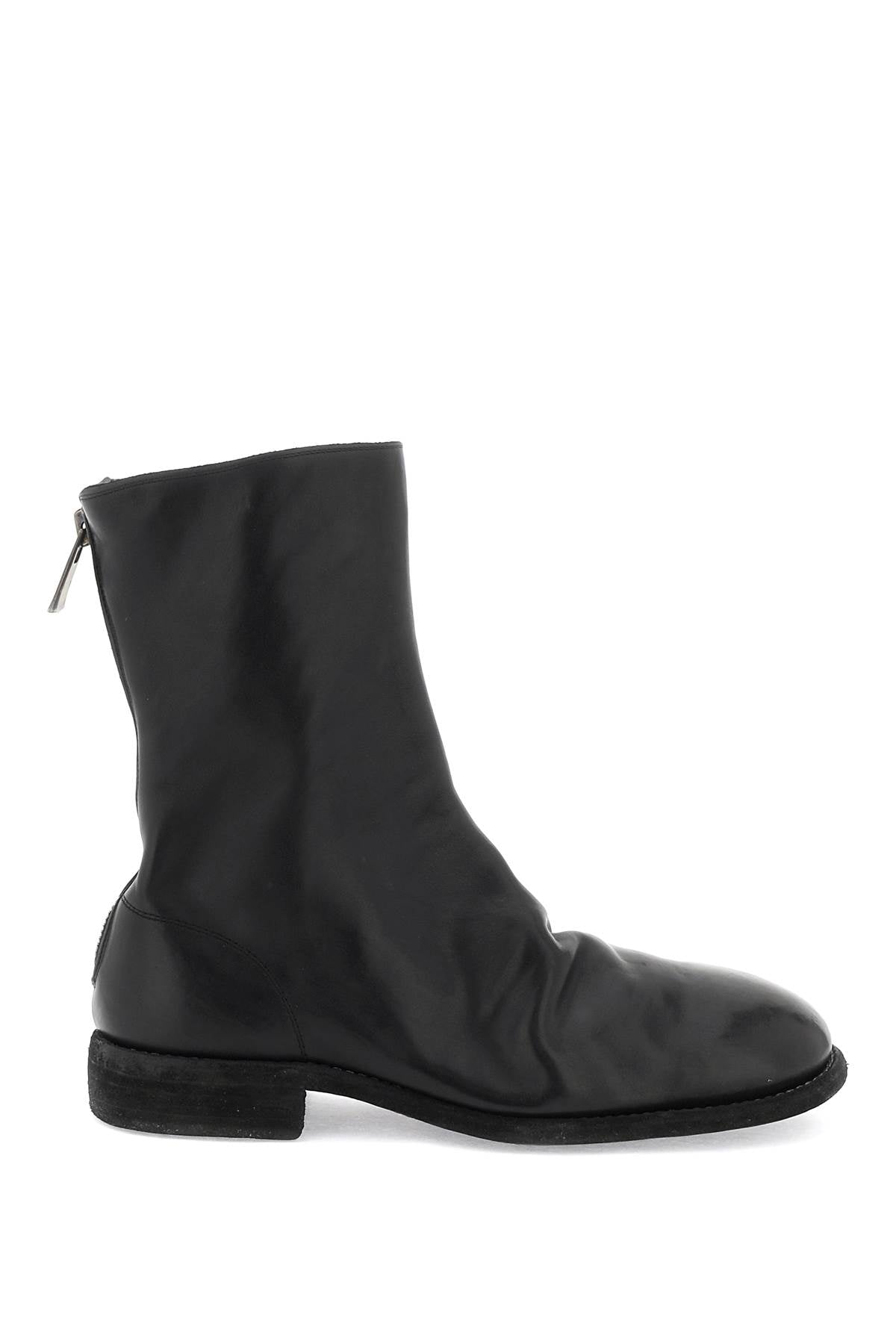 Guidi Leather Boots   Black