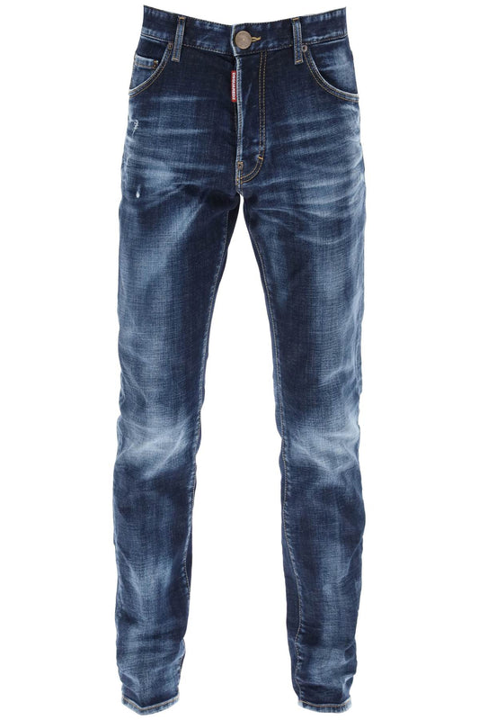 Dsquared2 Dark Clean Wash Cool Guy Jeans   Blu