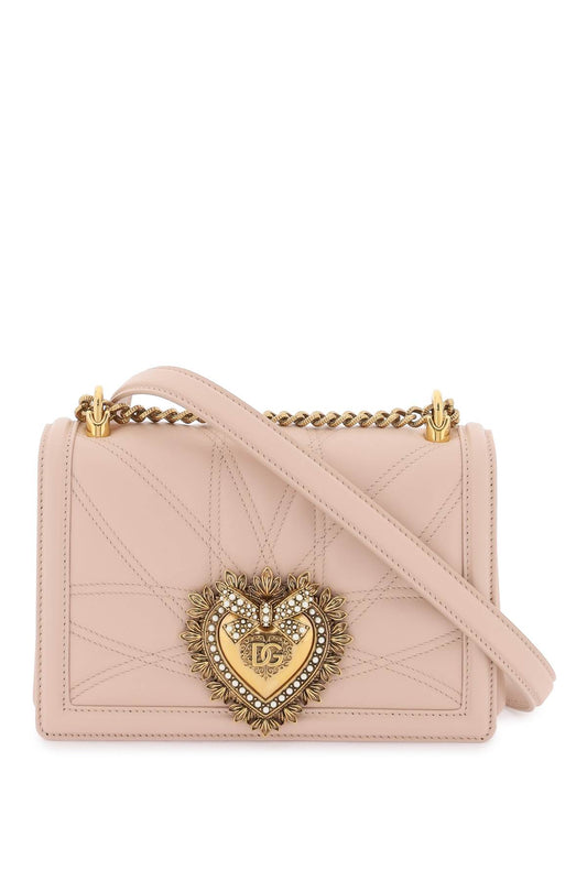 Dolce & Gabbana Devotion Medium Bag   Pink