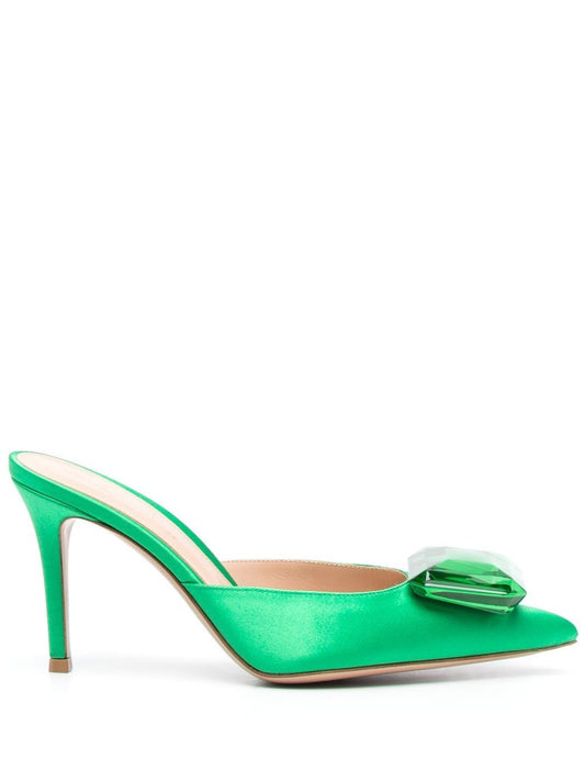 Gianvito Rossi With Heel Green